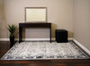 Dynamic Pearl Machine-made 3740 Light Grey Area Rugs