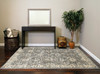 Dynamic Pearl Machine-made 3740 Grey Area Rugs