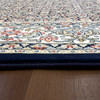 Dynamic Ancient Garden Machine-made 57011 Navy Area Rugs