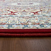 Dynamic Ancient Garden Machine-made 57090 Red Area Rugs