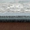 Dynamic Ancient Garden Machine-made 57119 Steel Blue/cream Area Rugs