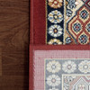 Dynamic Ancient Garden Machine-made 57147 Red Area Rugs