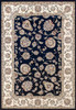 Dynamic Ancient Garden Machine-made 57365 Blue/ivory Area Rugs