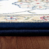 Dynamic Ancient Garden Machine-made 57365 Blue/ivory Area Rugs