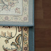 Dynamic Ancient Garden Machine-made 57365 Light Blue/ivory Area Rugs