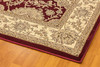 Dynamic Legacy Machine-made 58019 Red Area Rugs