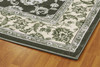 Dynamic Legacy Machine-made 58020 Dark Grey Ivory Area Rugs