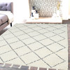 Dynamic Celestial Handmade 6952 Ivory/black Area Rugs