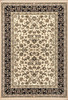 Dynamic Brilliant Machine-made 72284 Ivory Area Rugs