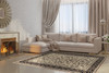 Dynamic Brilliant Machine-made 72284 Ivory Area Rugs