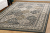 Dynamic Yazd Machine-made 8471 Blue/ivory Area Rugs