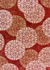 Dynamic Melody Machine-made 985014 Red Area Rugs