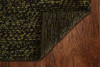 KAS Rugs Porto 1223 Mocha Heather Herringbone Hand-woven Area Rugs