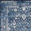 KAS Rugs Bob Mackie Home Vintage 1310 Azure Blue Marrakesh Machine-woven Area Rugs