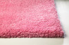 KAS Rugs Bliss 1576 Hot Pink Shag Hand-woven Area Rugs