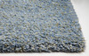 KAS Rugs Bliss 1582 Blue Heather Shag Hand-woven Area Rugs