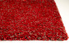 KAS Rugs Bliss 1584 Red Heather Shag Hand-woven Area Rugs