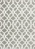 KAS Rugs Oasis 1653 Grey/ivory Ironwork Machine-woven Area Rugs