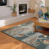KAS Rugs Sonesta 2003 Seafoam Shells Hand-hooked Area Rugs