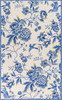 KAS Rugs Sonesta 2032 Ivory/blue Provence Hand-hooked Area Rugs