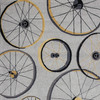 KAS Rugs Sonesta 2035 Grey Wheels In Motion Hand-hooked Area Rugs