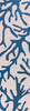 KAS Rugs Sonesta 2037 Ivory/blue Coral Hand-hooked Area Rugs