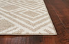 KAS Rugs Lucia 2763 Beige Modeme Machine-woven Area Rugs