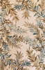 KAS Rugs Sparta 3126 Ivory Tropical Branches Hand-tufted Area Rugs
