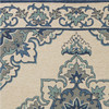KAS Rugs Harbor 4238 Ivory/blue Serafina Hand-made Area Rugs
