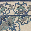 KAS Rugs Harbor 4238 Ivory/blue Serafina Hand-made Area Rugs