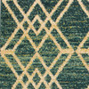 KAS Rugs Barcelona 4471 Teal Moderne Machine-woven Area Rugs