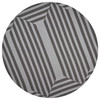 KAS Rugs Libby Langdon Hamptons 5220 Charcoal Emerson Hand-hooked Area Rugs