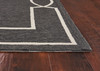 KAS Rugs Libby Langdon Hamptons 5226 Onyx Madison Hand-hooked Area Rugs