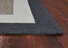 KAS Rugs Libby Langdon Hamptons 5228 Charcoal Highview Hand-hooked Area Rugs