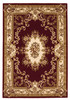 KAS Rugs Corinthian 5308 Red/ivory Aubusson Machine-made Area Rugs