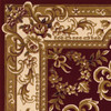 KAS Rugs Corinthian 5308 Red/ivory Aubusson Machine-made Area Rugs