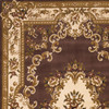 KAS Rugs Corinthian 5313 Plum/ivory Aubusson Machine-made Area Rugs