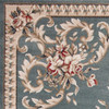 KAS Rugs Avalon 5602 Slate Blue Aubusson Machine-made Area Rugs