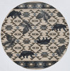 KAS Rugs Chester 5634 Ivory/blue Montana Machine-woven Area Rugs