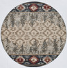KAS Rugs Chester 5635 Ivory Pines Machine-woven Area Rugs