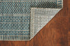KAS Rugs Provo 5755 Teal Horizon Machine-woven Area Rugs
