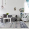 KAS Rugs Landscapes 5900 Blue Contempo Machine-made Area Rugs