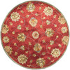 KAS Rugs Syriana 6003 Red Allover Kashan Hand-tufted Area Rugs