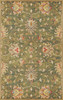KAS Rugs Syriana 6010 Emerald Green Agra Hand-tufted Area Rugs
