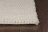 KAS Rugs Cortico 6155 Winter White Hand-woven Area Rugs