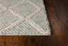 KAS Rugs Cortico 6161 Grey Diamonds Hand-woven Area Rugs