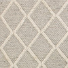 KAS Rugs Cortico 6161 Grey Diamonds Hand-woven Area Rugs