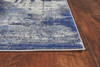 KAS Rugs Watercolors 6230 Ice Blue Flow Machine-woven Area Rugs