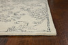 KAS Rugs Sasha 6623 Ivory/grey Damascus Hand-tufted Area Rugs