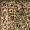 KAS Rugs Cambridge 7304 Green/taupe Kashan Machine-made Area Rugs